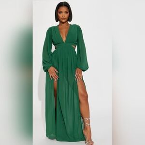 Natalia Maxi Dress - Hunter